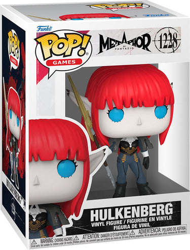 Funko metaphor: refantazio pop! games vinyl figure hulkenberg 9 cm pop! figuur
