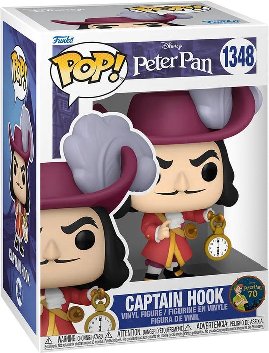Funko pop disney: peter pan - captain hook - pop
