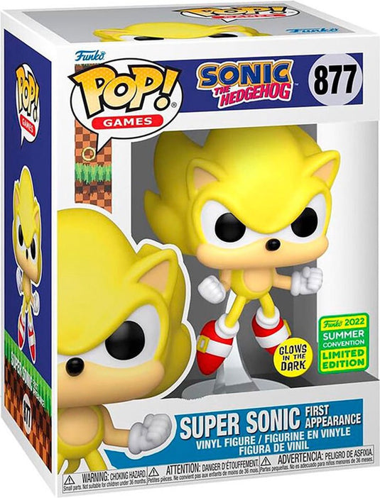 Funko pop! games sonic the hedgehog - super sonic first appearance