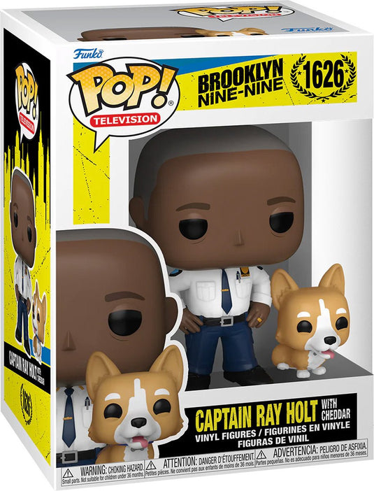 Funko pop television: brooklyn nine-nine - captain holt (with cheddar) pop #1626