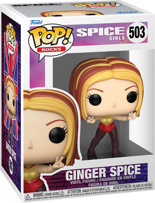 Funko pop rocks: spice girls- ginger (wnbe)