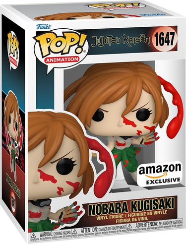 Funko pop! animation: jujutsu kaisen - nobara kugisaki #1647 amazon exclusive