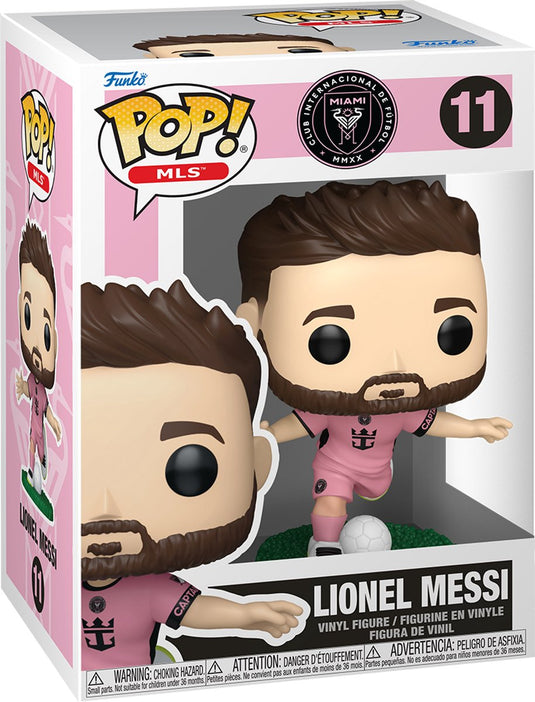 Funko pop mls: inter miami - lionel messi - pop