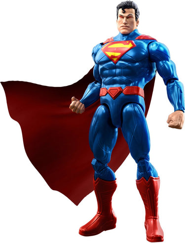 Mattel dc premier superman figuur - 16,5 cm met actie, lichten en 10 geluiden