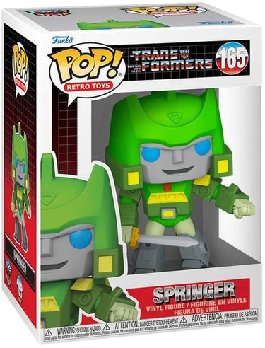Funko transformers pop! tv vinyl figure springer 9 cm pop! figuur