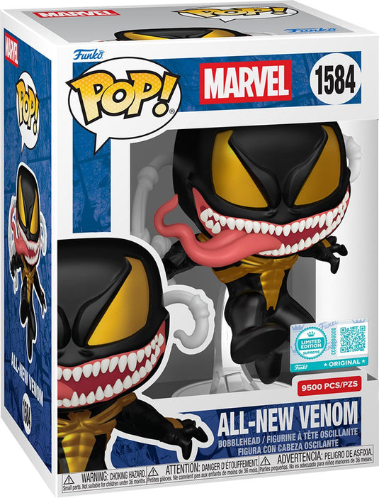 Funko pop supreme limited edition: marvel s5- gld venom