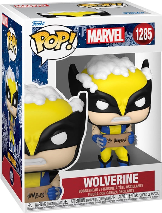 Funko pop marvel: holiday - wolverine - pop