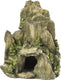 Aqua della aqua d'ella steen met mos - aquariumdecoratie - 19 x 16 cm