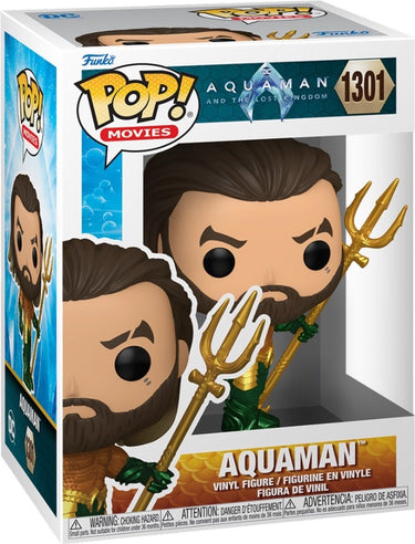 Funko pop movies: aquaman - hero suit - pop #1301