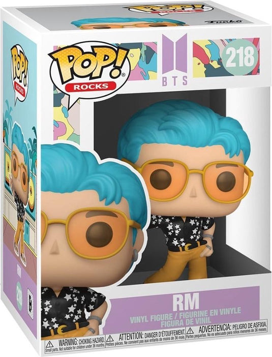 Funko pop rocks: bts - rm pop