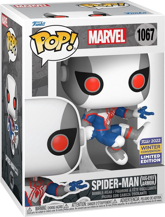 Funko pop! marvel: spider-man (bug-eyes armor) - 2022 winter convention le