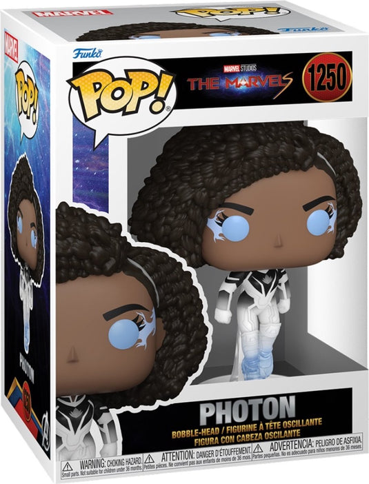 Funko pop marvel: the marvels - photon - pop