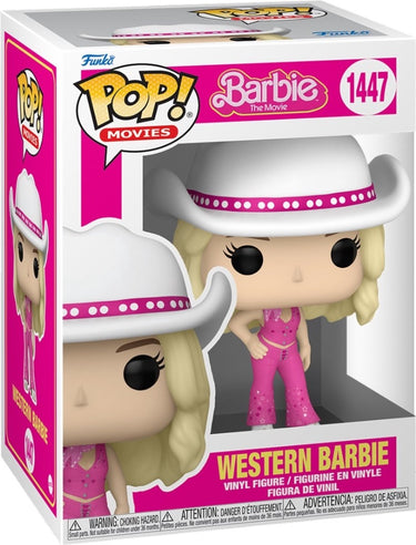 Funko pop movies: western barbie - glamourous figuur uit de film - #1447