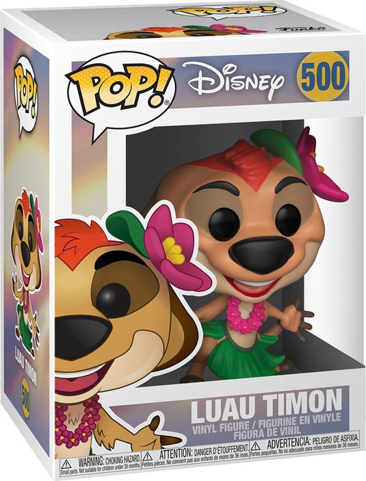 Funko pop! lion king n° 500 luau timon - verzamelfiguur