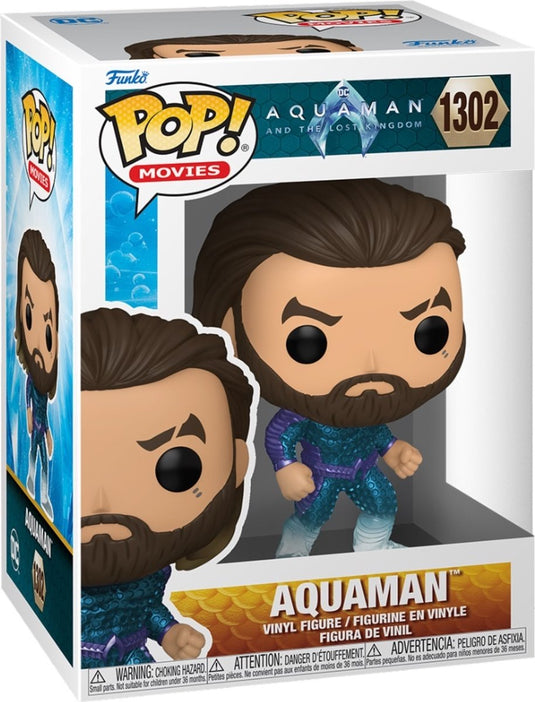 Funko pop movies: aquaman - atlantis suit - pop