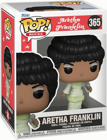 Funko pop! rocks: aretha franklin green dress) - confidential