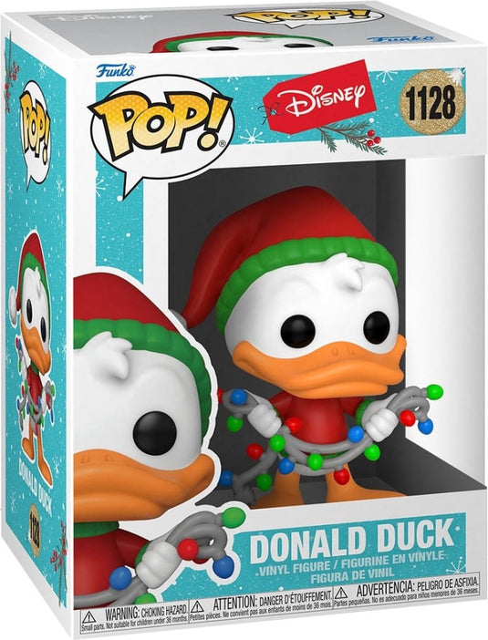 Mickey mouse friends funko pop! - disney holiday: donald duck