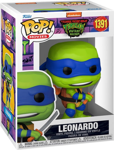 Funko pop movies: tmnt leonardo - pop #1391
