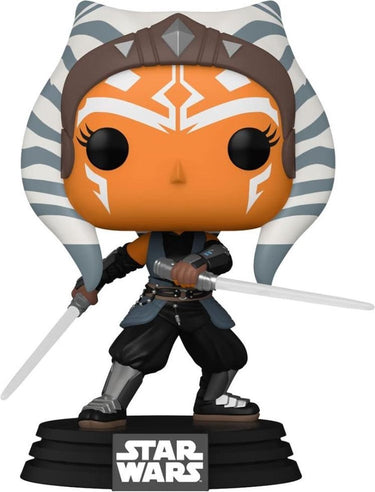 Funko star wars - pop! tv the mandalorian ahsoka 9 cm verzamelfiguur - multicolours