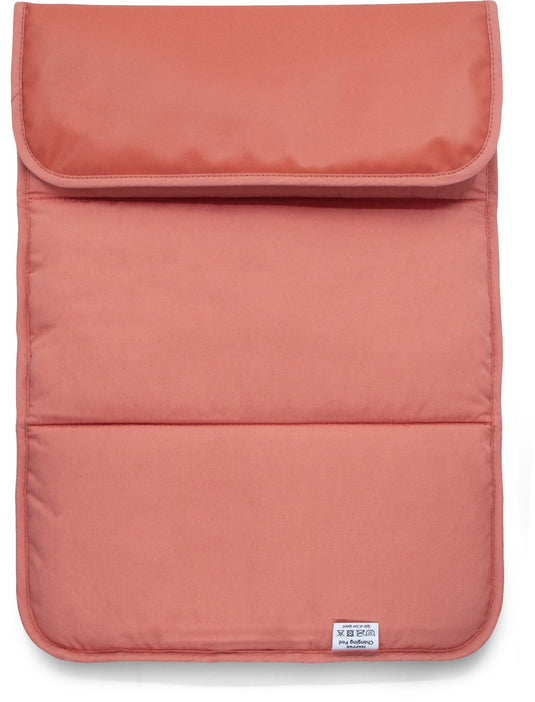 Kipkep napper - verschoonmatje - wasbaar - sienna - gerecycled materiaal - waterdicht (excl. luieretui)