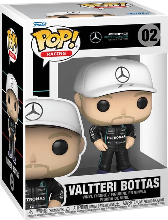 Funko pop racing: amg petronas - valtteri bottas pop