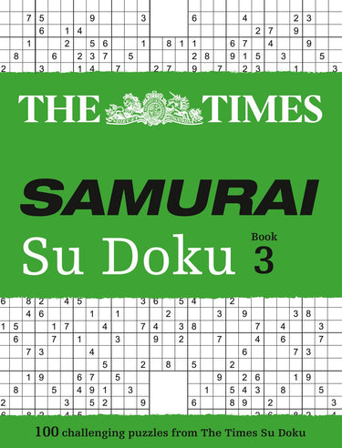 The times samurai su doku book 3