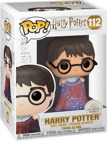 Funko harry potter with invisibility cloak - pop #112