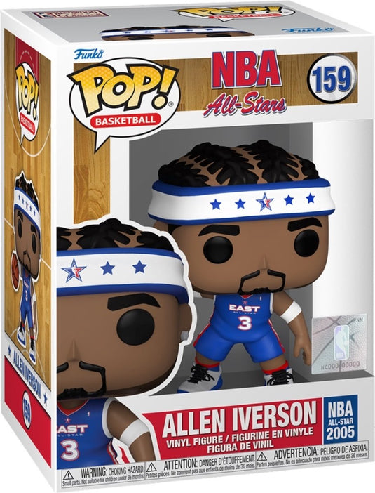 Funko pop basketball: legends - allen iverson - pop
