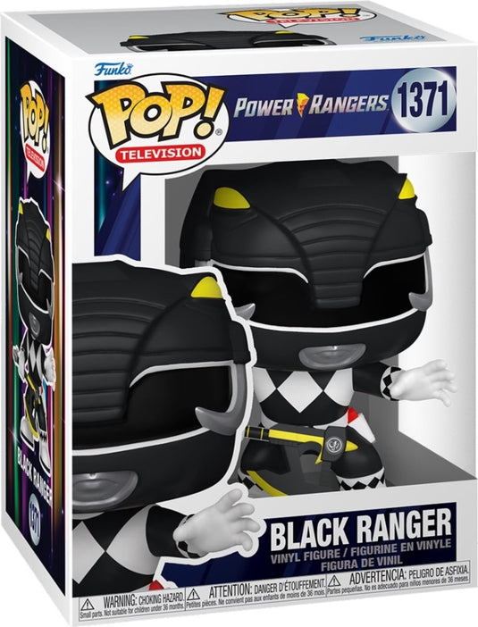 Funko pop television: power rangers - black ranger pop