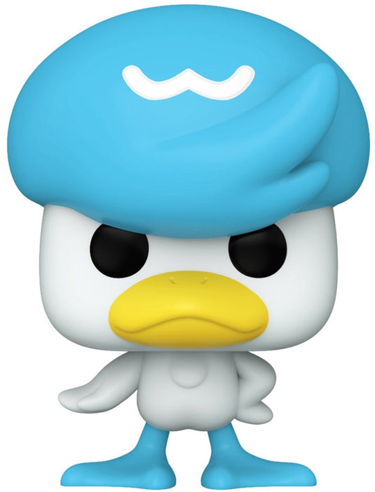 Funko pokémon quaxly - coiffeton - kwaks vinylfiguur 1012 pop! meerkleurig pvc -