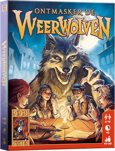 999games 999 games ontmasker de weerwolven kaartspel