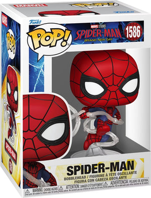 Funko pop marvel: spider-man - brand new day - pop #1586