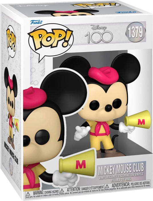Funko pop disney: mickey mouse club - mickey - pop