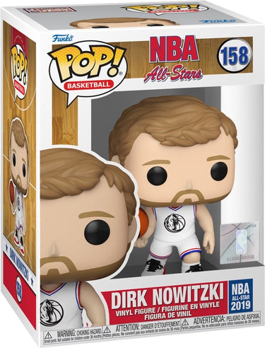 Funko pop basketball: legends - dirk nowitzki - pop #158