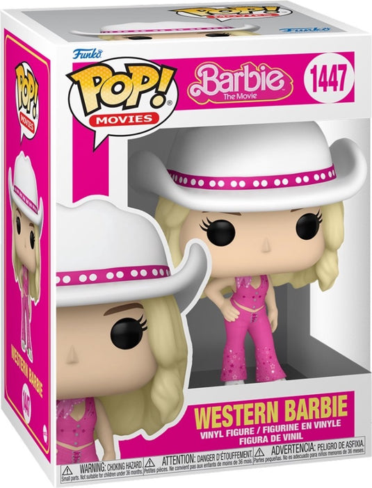 Funko pop movies: western barbie - glamourous figuur uit de film - #1447