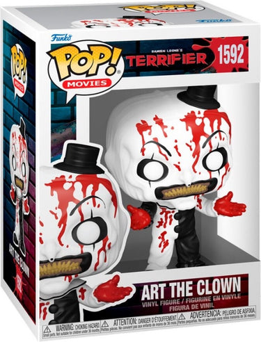 Funko pop movies: terrifier 2 - art the clown (bloody) pop #1592