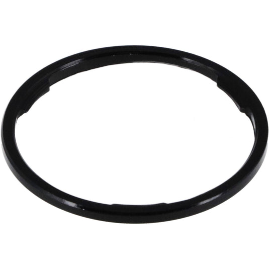 Trivio - spacer 2mm 1 1 8 aluminium zwart - 5 stuks