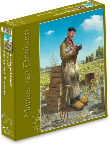 Marius van dokkum puzzel - aardappelsteker - 500 st