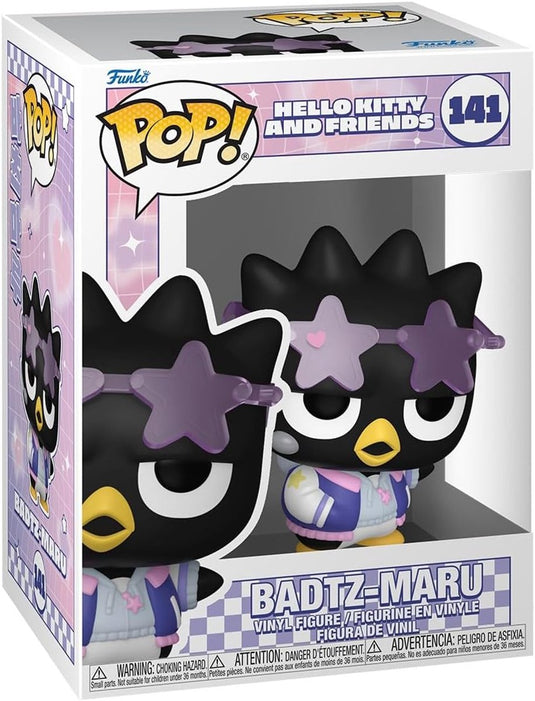 Funko hello kitty hello kitty and friends - badtz-maru vinylfiguur 141 unisex pop! - neutraal - standard