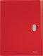 Leitz recycle documentenbox a4 - 80% gerecycled post-consumer plastic - rood