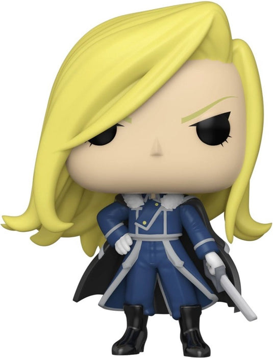 Funko fullmetal alchemist - pop! animation brotherhood olivier armstrong with sword 9 cm verzamelfiguur - multicolours
