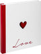 Walther uh-159 love - trouwalbum - formaat 28 x 30,5 cm - rood wit
