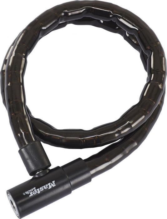 Masterlock kabelslot - 120cm x 3cm - gewapend staal - zwart