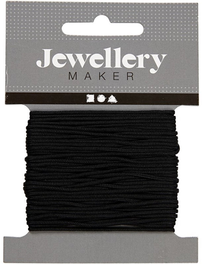 Load image into Gallery viewer, Creativ company macrame koord zwart, 10m
