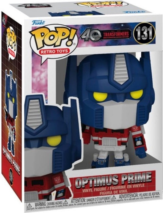 Funko pop retro toys: transformers g1 - optimus prime pop