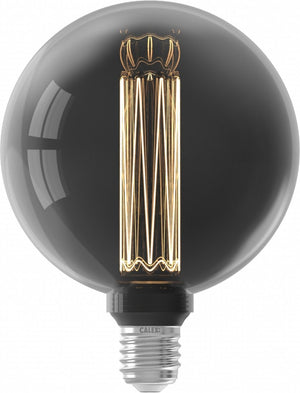 Calex crown serie led lamp - e27 - g125 - titanium