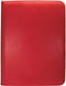 Ultrapro ultra pro vivid 9-pocket zippered pro binder-rood (diversen) nieuw
