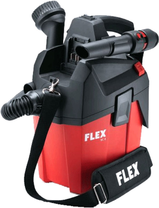 Flex powertools flex vc 6 l mc 18.0 accu stofzuiger