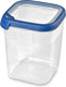 Curver grand chef eco vershoudbakje - 2,6l - vierkant - transparant donkerblauw