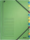 Leitz sorteermap 12-vaks groen